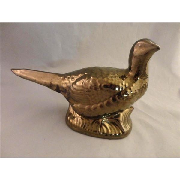 Mid Century Modern Lusterware Pheasant