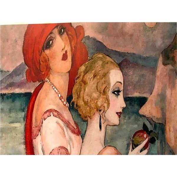 After Gerda Wegener, The Danish Girls Wife Print