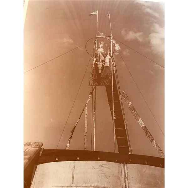 Diving Horse, Ring of Fire Photo Print