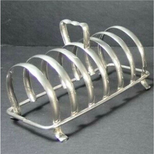 Art Deco Silverplate Toast Rack