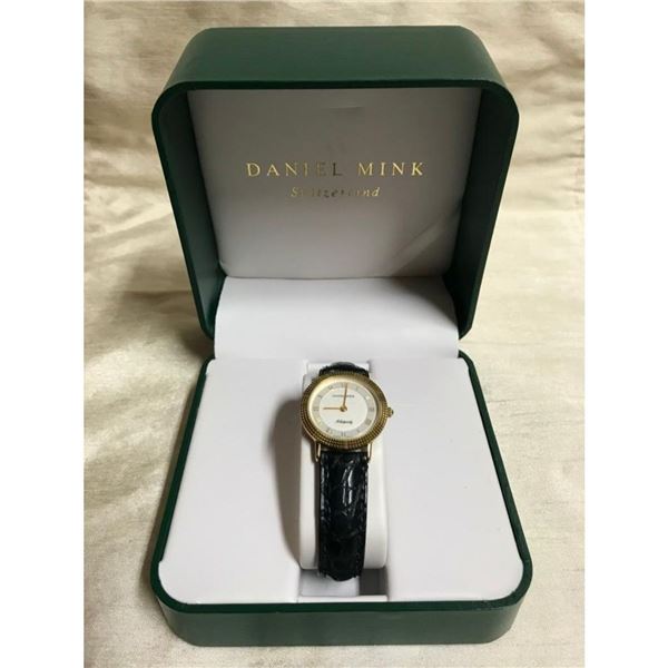 Daniel Mink Gold Ladies Wristwatch