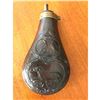 Image 2 : 19thc Dog, Pheasants Powder Flask
