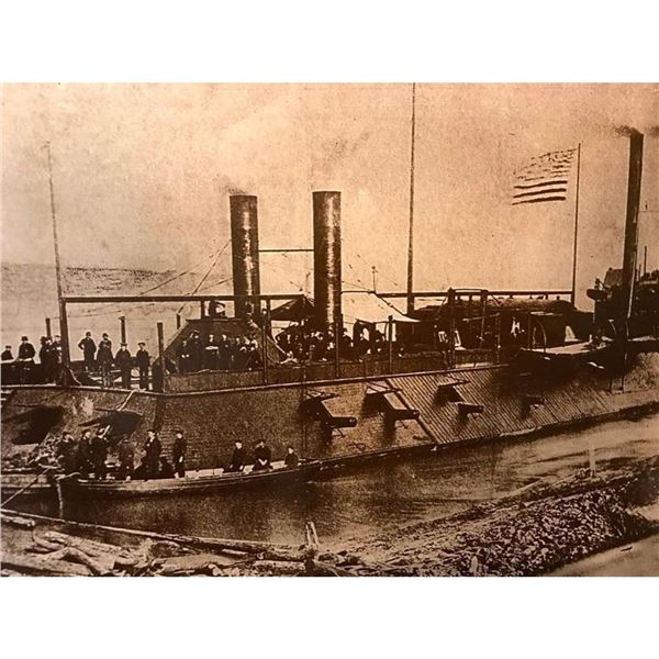 U.S.S. Cairo Civil War Ironclad Ship