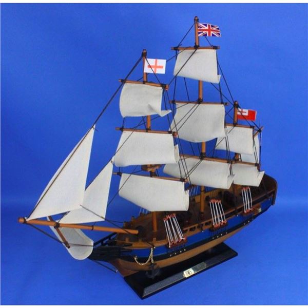 HMS Bounty Wooden Model Ship