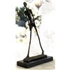 Image 1 : After Giacometti, Walking Man Bronze Sculpture