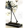 Image 2 : After Giacometti, Walking Man Bronze Sculpture