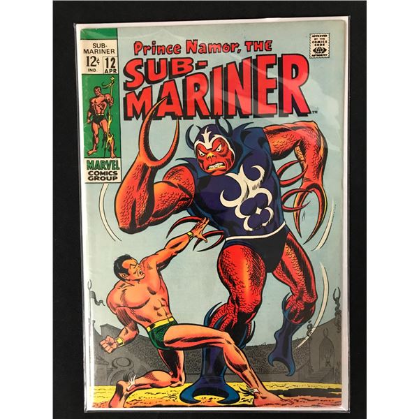 PRINCE NAMOR, THE SUB-MARINER #12 (MARVEL COMICS)