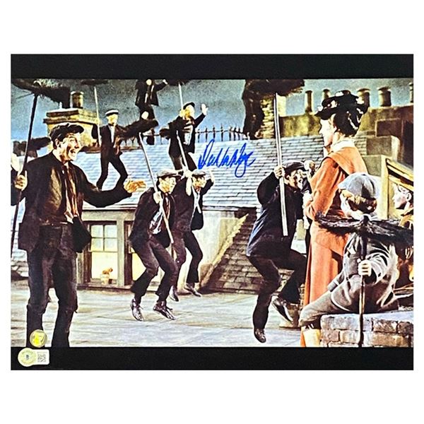 DICK VAN DYKE SIGNED MARRY POPPINS 8 X 10 (FROZEN POND COA )