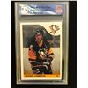 Image 1 : 1985-86 O-PEEE-CHEE #9 MARIO LEMIEUX RC (GCG 7.5)