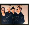 Image 1 : U2 BAND SIGNED 8X10 PHOTO (RA COA)