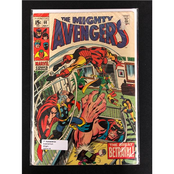 THE MIGHTY AVENGERS #66 (MARVEL COMICS)