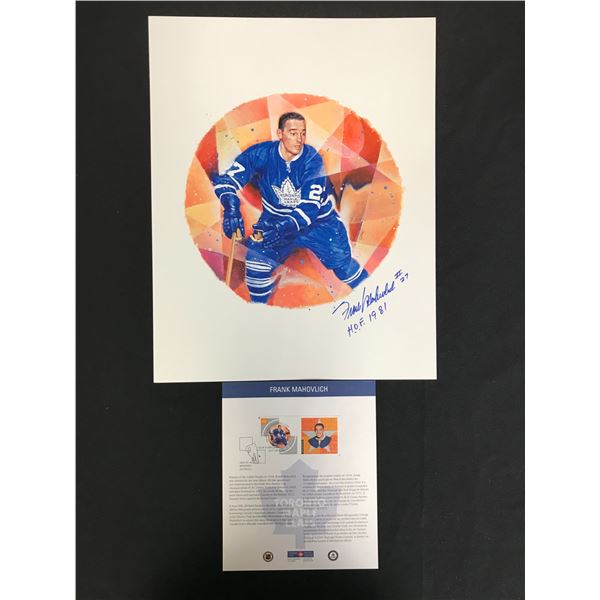 FRANK MAHOVLICH LIMITED EDITION LITHOGRAPH (CANADA POST)