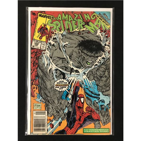 The AMAZING SPIDER-MAN #328 (MARVEL COMICS)