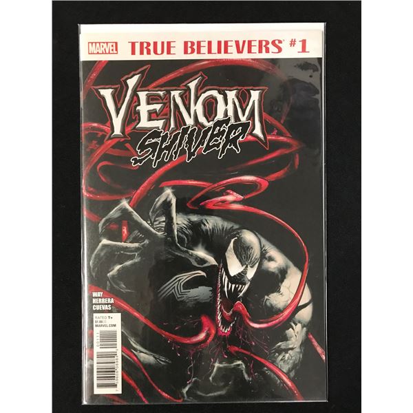 TRUE BELIEVERS #1 VENOM SHIVER (MARVEL COMICS)