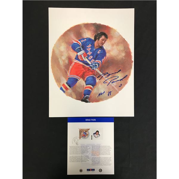 BRAD PARK LIMITED EDITION LITHOGRAPH (CANADA POST)