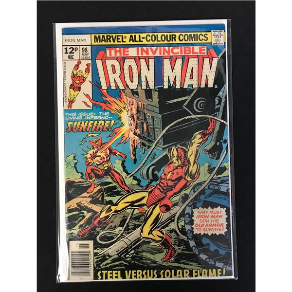 The Invincible IRON MAN #98 (MARVEL COMICS)