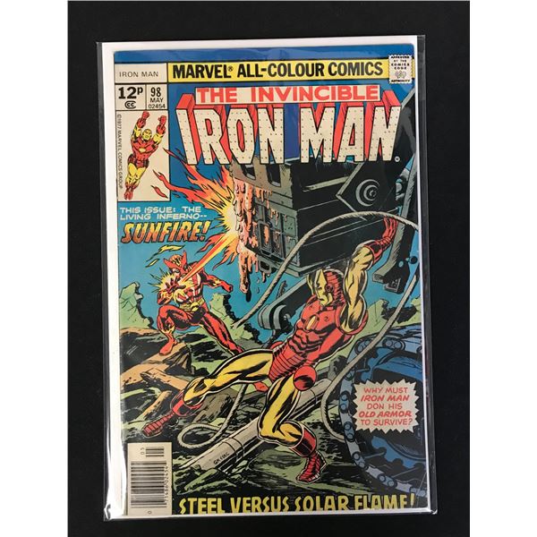 The Invincible IRON MAN #98 (MARVEL COMICS)