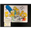 Image 2 : THE SIMPSONS MULTI SIGNED 8X10 PHOTO (RA COA)