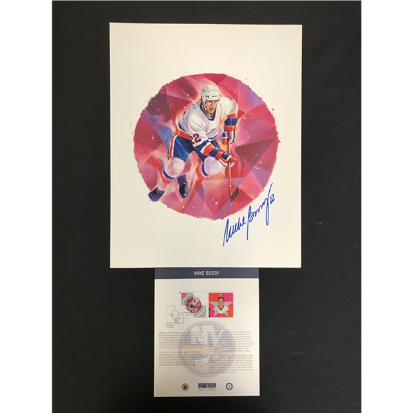 MIKE BOSSY LIMITED EDITION LITHOGRAPH (CANADA POST)