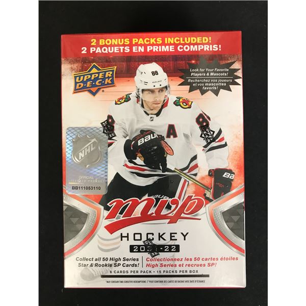2021-22 UPPER DECK MVP HOCKEY BLASTER BOX