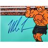 Image 2 : Mike Tyson Autographed Framed 11x14 Photo Punch-Out (Beckett)