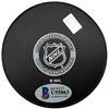 Image 2 : Bobby Hull Autographed Official Chicago Blackhawks Logo Hockey Puck "HOF 1983" (Beckett)