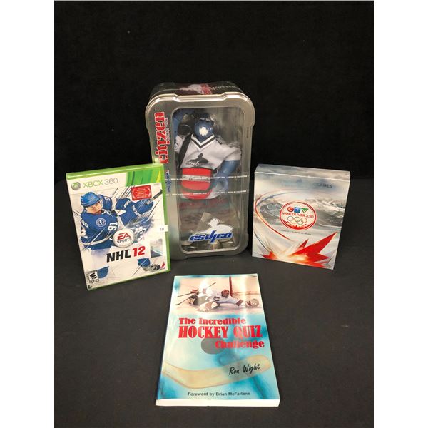 HOCKEY TOY/ VIDEO GAME LOT