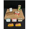 Image 1 : ASSORTED VINTAGE TINS LOT
