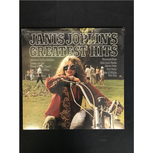 JANIS JOPLIN "GREATEST HITS" VINYL LP (SEALED)