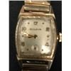 Image 2 : VINTAGE MENS 1940s BULOVA CUSHION WATCH WITH SUB SECONDS