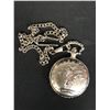 Image 1 : STATUE OF LIBERTY HUNTER POCKET WATCH WITH WATCH CHAIN