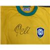 Image 2 : CBD Brazil Pele Autographed Yellow Athleta Short Sleeve Jersey (Beckett)
