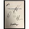 Image 1 : THE TERMINATOR DARK FATE SIGNED SCRIPT COVER (RA COA)
