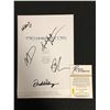 Image 2 : THE TERMINATOR DARK FATE SIGNED SCRIPT COVER (RA COA)