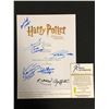 Image 2 : HARRY POTTER AND THE CHAMBER OF SECRETS CAST SIGNED SCRIPT COVER (RA COA)