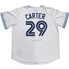 Image 1 : Joe Carter Autographed Toronto Blue Jays Jersey (Frozen Pond COA)