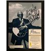 Image 2 : BB KING SIGNED 8X10 PHOTO (RA COA)