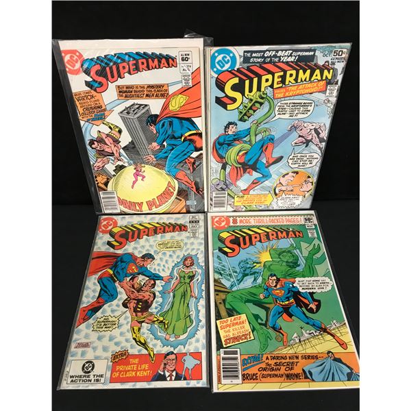 SUPERMAN COMIC BOOK LOT (DC COMICS)