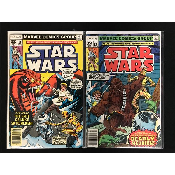 STAR WARS #11/ #13 (MARVEL COMICS)