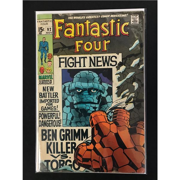 FANTASTIC FOUR #92 (MARVEL COMICS)