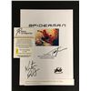 Image 2 : KIRSTEN DUNST, TOBEY MAGUIRE AND STAN LEE SIGNED SPIDER-MAN SCRIPT COVER (RA COA)