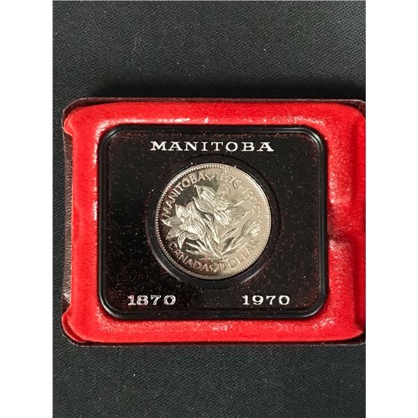 1970 CASED CANADIAN SILVER DOLLAR