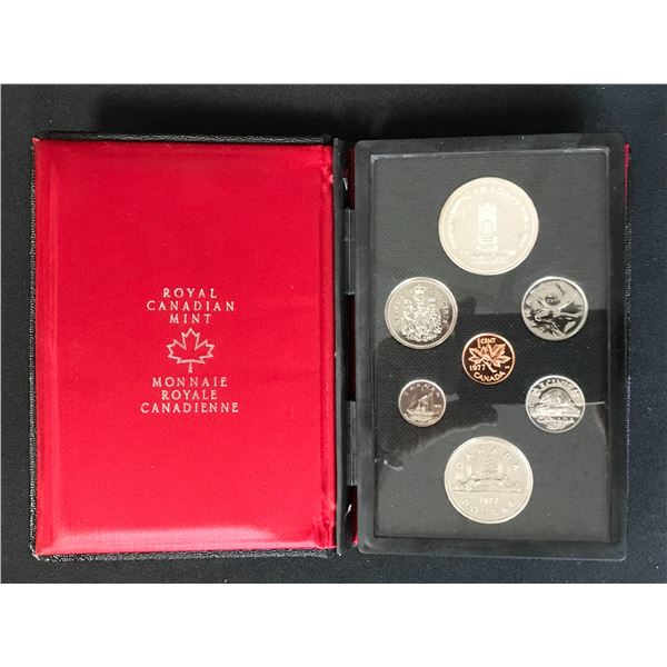 1977 CANADA  DOUBLE DOLLAR SILVER PROOF SET (ROYAL CANADIAN MINT)