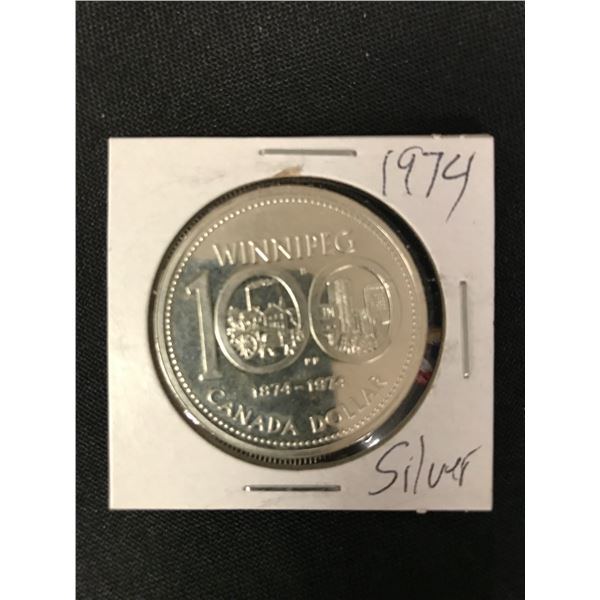 1974 CANADA SILVER DOLLAR