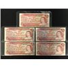 Image 1 : 1974 CANADIAN 2 DOLLAR BILLS LOT