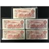 Image 2 : 1974 CANADIAN 2 DOLLAR BILLS LOT