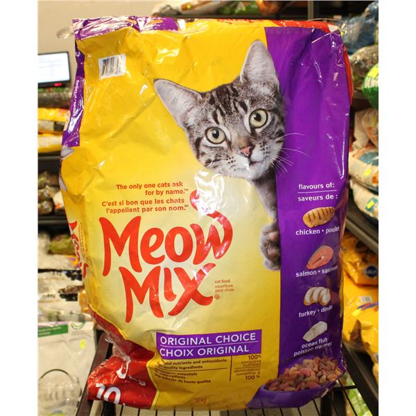 MEOW MIX ORIGINAL CHOICE CAT FOOD 10KG