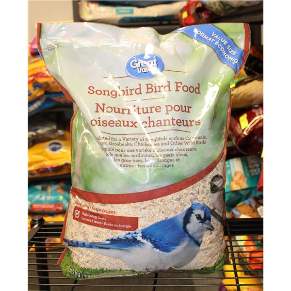 GREAT VALUE SONGBIRD  BIRD FOOD 6.3KG