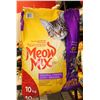 Image 1 : MEOW MIX ORIGINAL CHOICE CAT FOOD 10KG