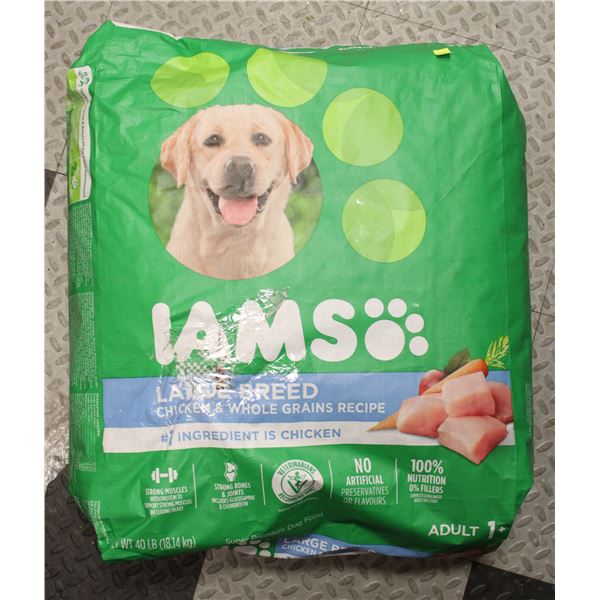 IAMS LARGE BREED ADULT DOG FOOD 18.14KG